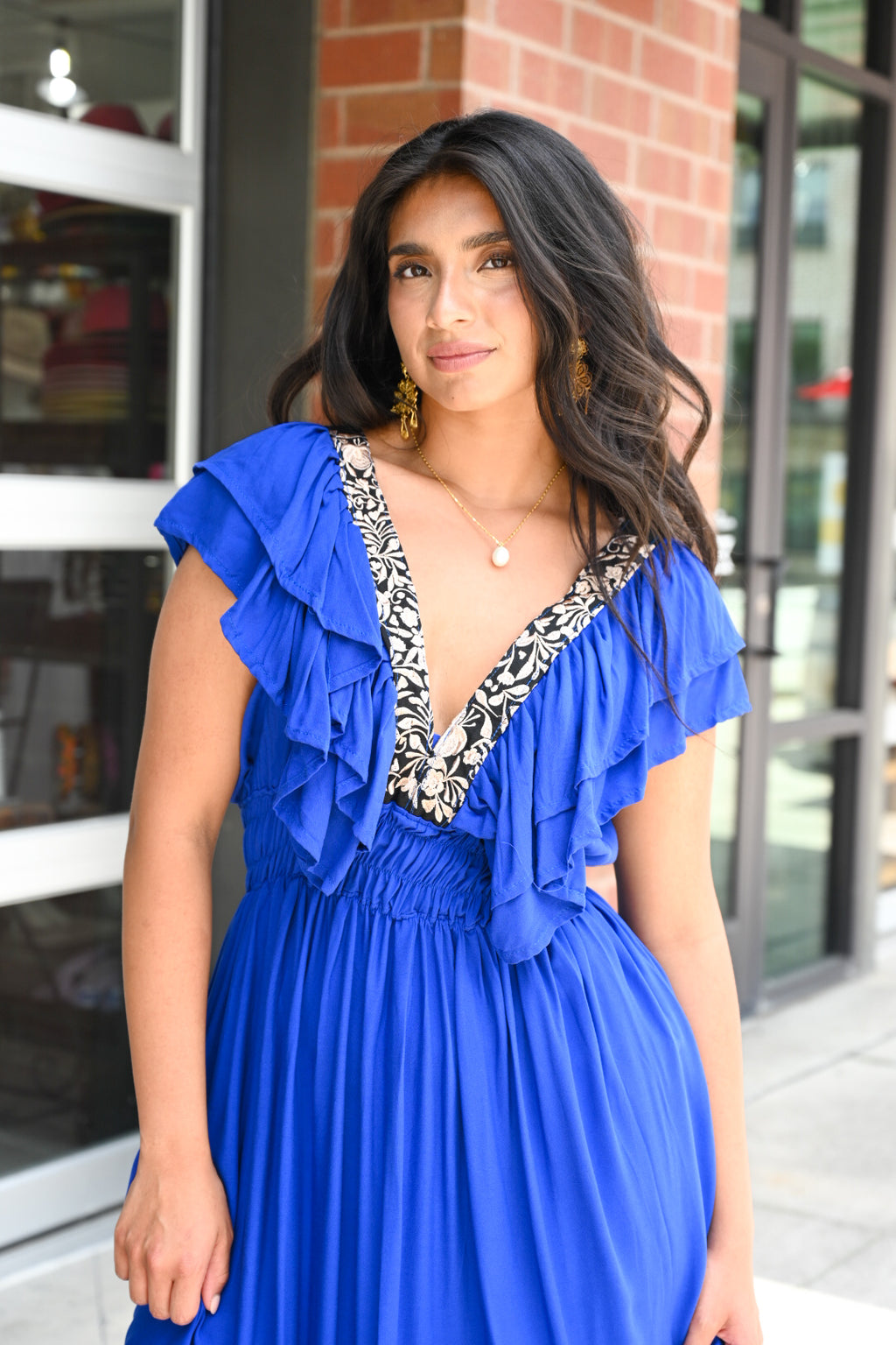 Ventura Embroidered Dress