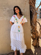 Adèle Lace Maxi Dress