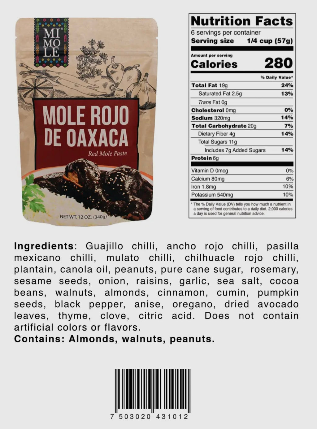 Mole Rojo Paste