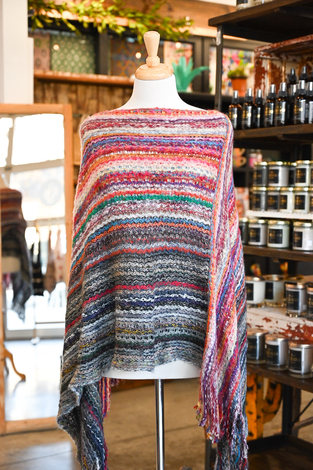 Fiesta Sunset Poncho