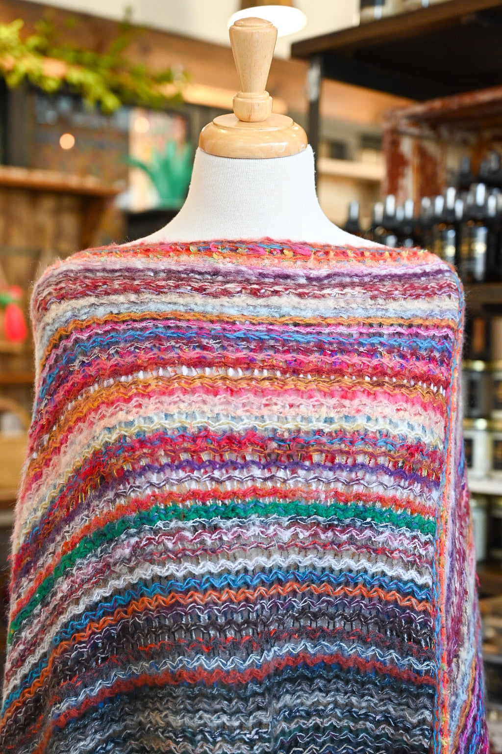 Sunset Fiesta Poncho