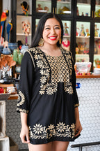 Ravina Tunic - BLK