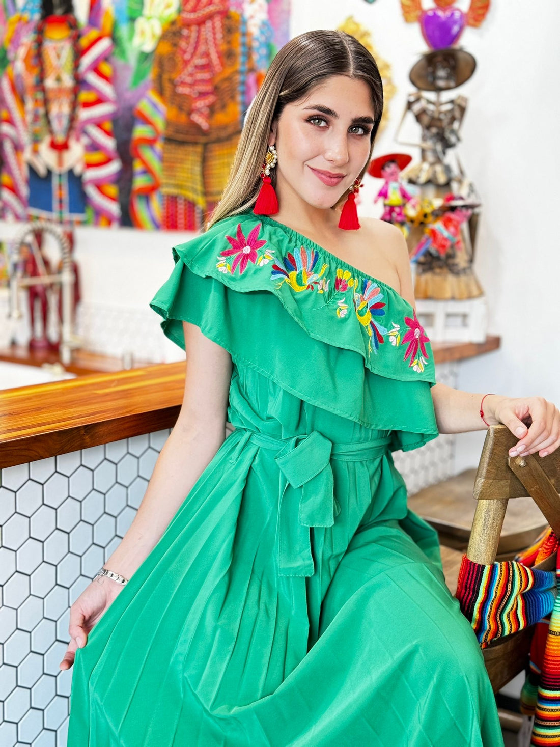 A La Mexicana Maxi Dress