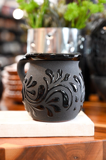 Black Talavera Mug