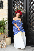 Reina Azul Gala Dress
