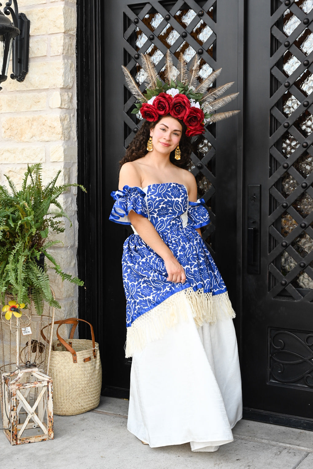 Reina Azul Gala Dress