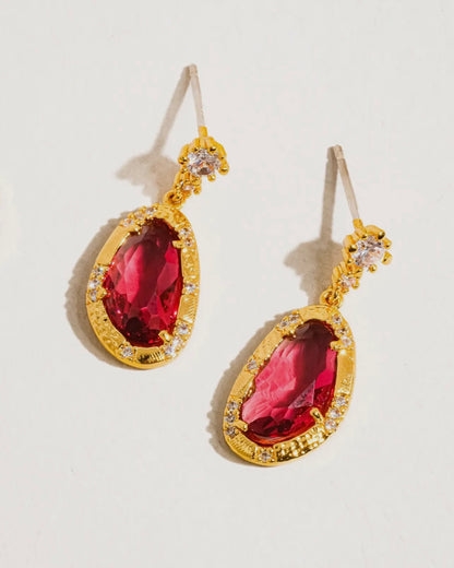 Diana Gemstone Earring