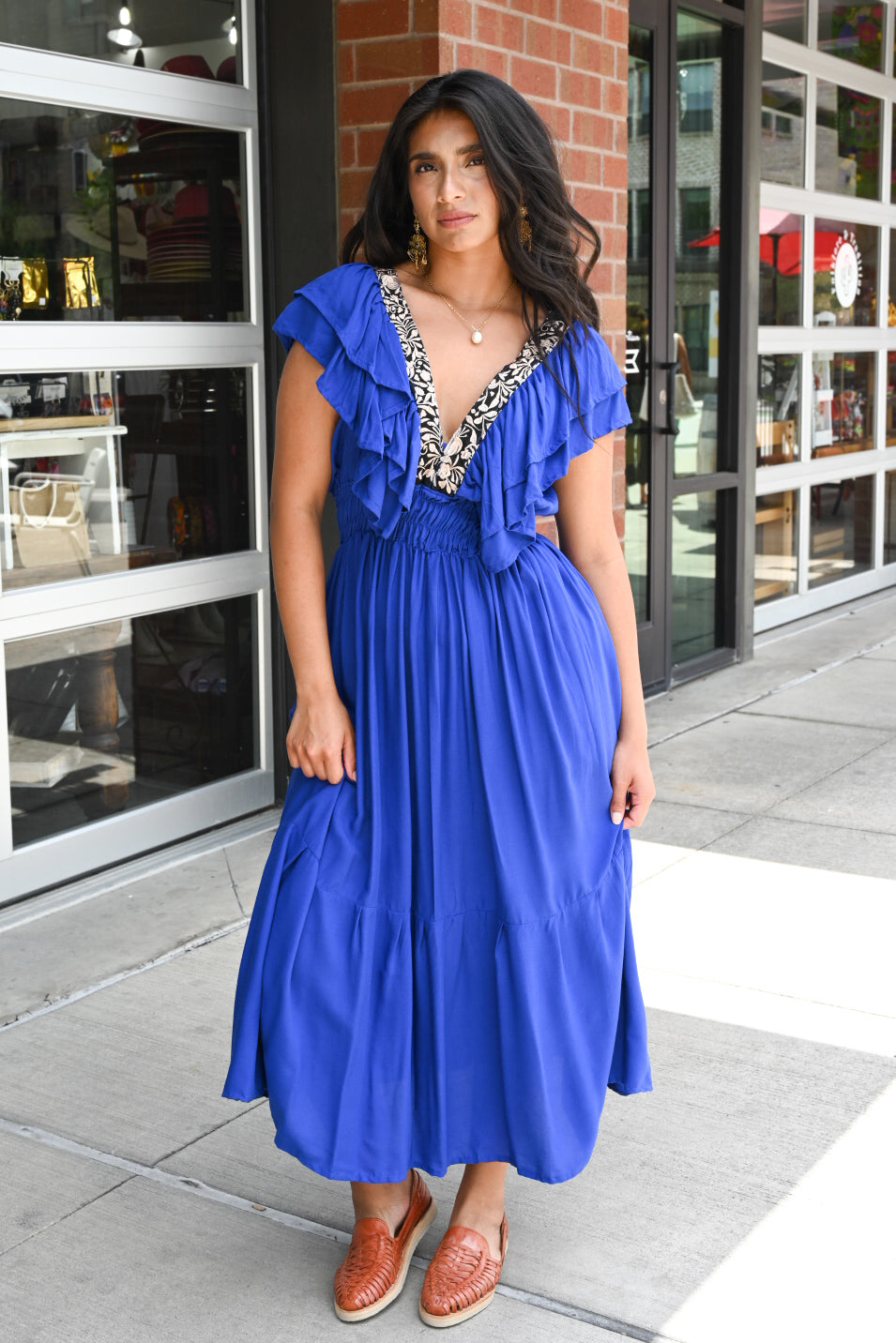 Ventura Embroidered Dress