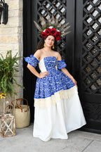 Reina Azul Gala Dress