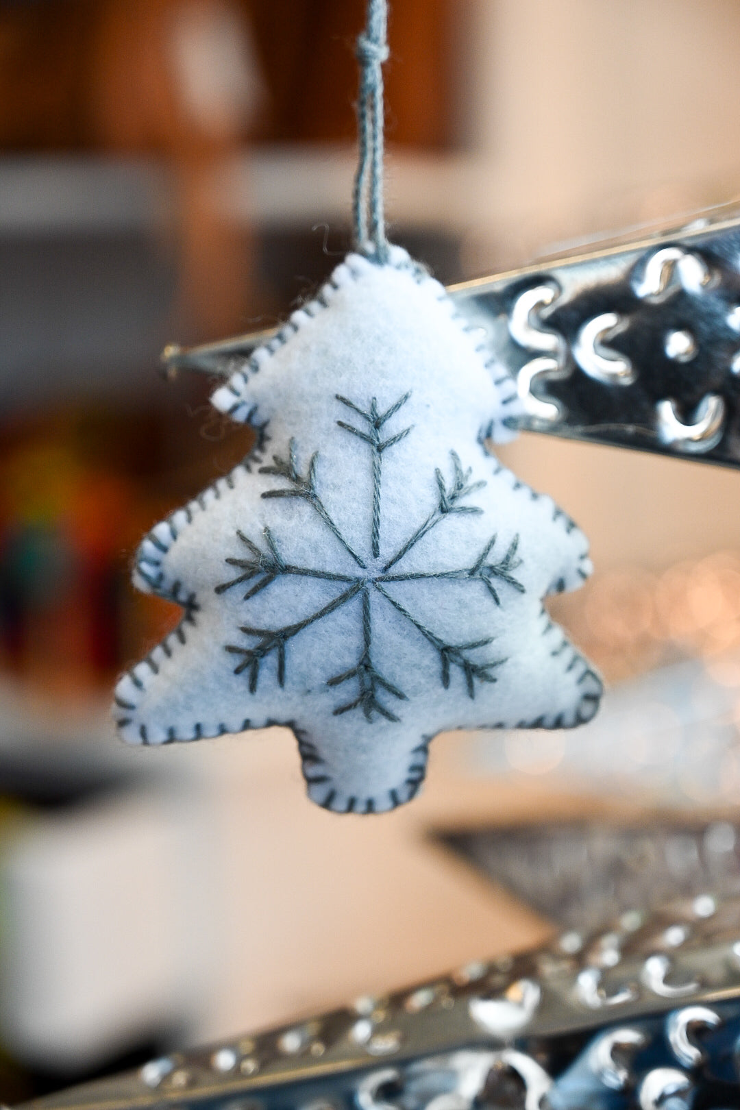 Snow Tree Ornament