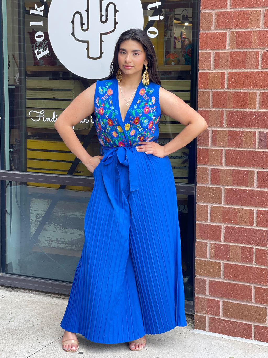 Mi Jefa Pleated Jumper
