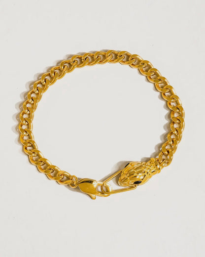 18K Gold NT Serpent Chain Bracelet