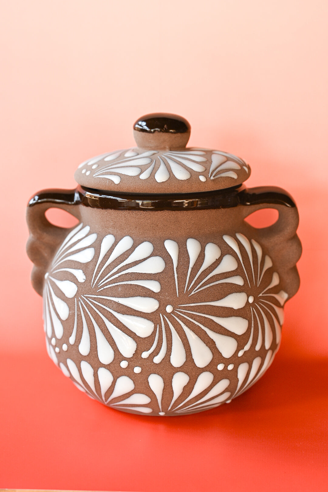 Talavera Pot - Chocolate