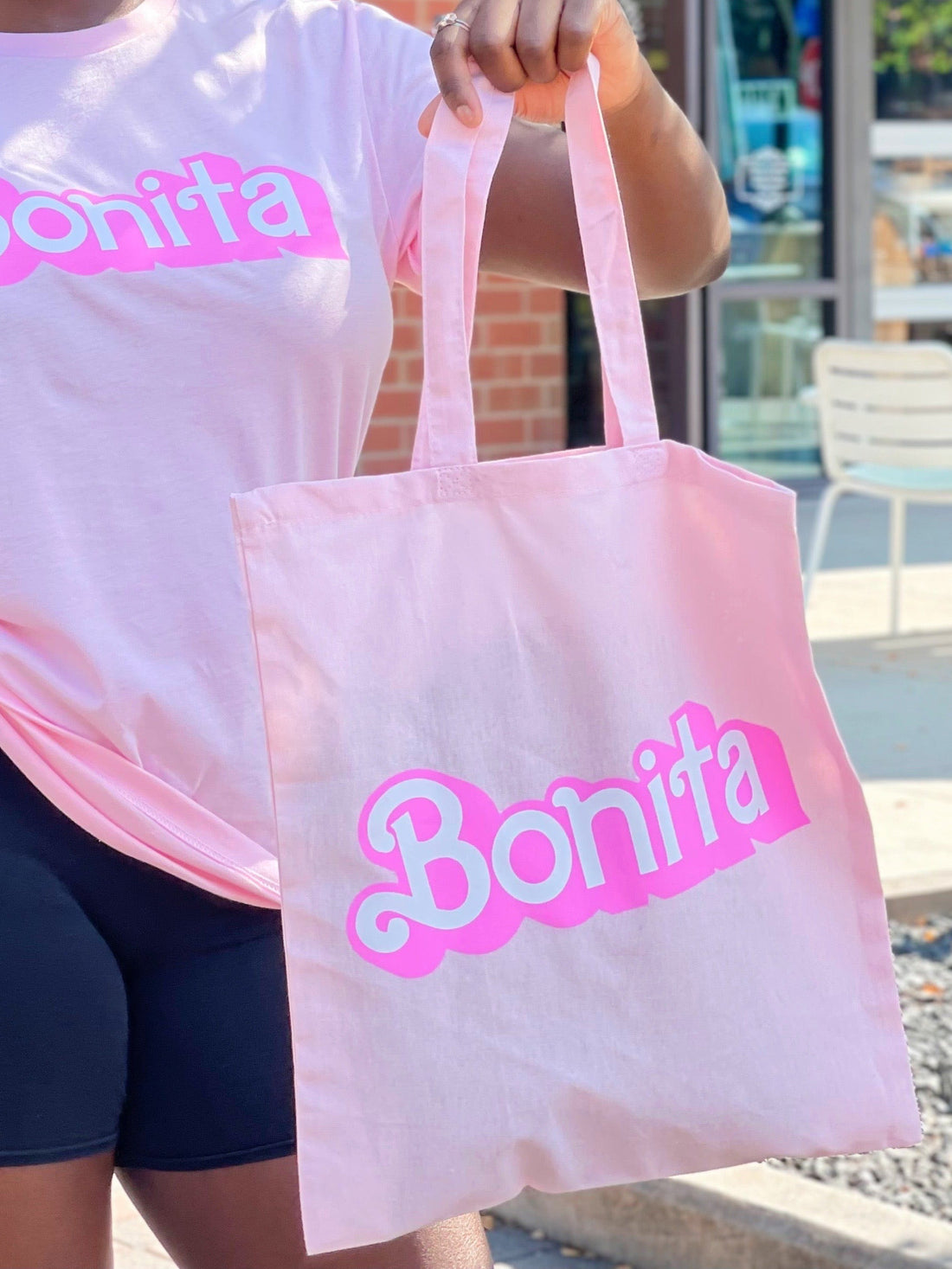 Bonita Pink Tote Bag