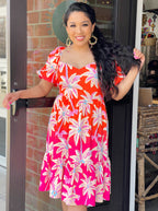 Vacay Mode Midi Dress *PLUS*