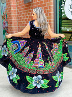 Mexico City Velvet Dress (S)