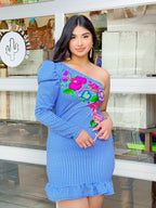 Nena Puff-Sleeve Mini