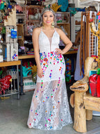 Dreamy Lace Gala Dress (S)