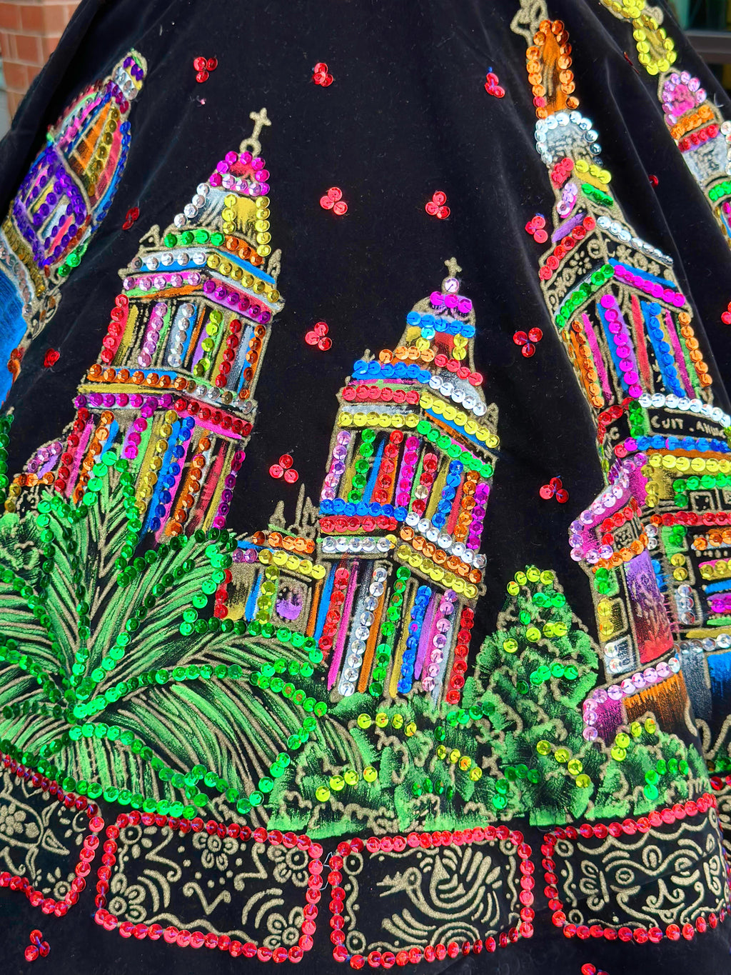 Mexico City Velvet Dress (S)