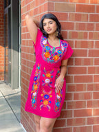 Solana Dress - Pink Multi.