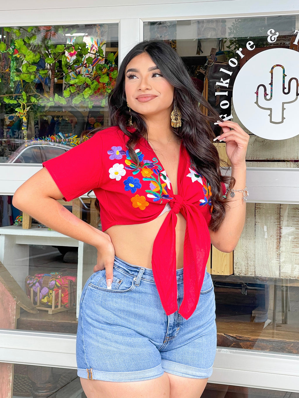 Tie Front Crop