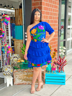 Selena Dress - Blue