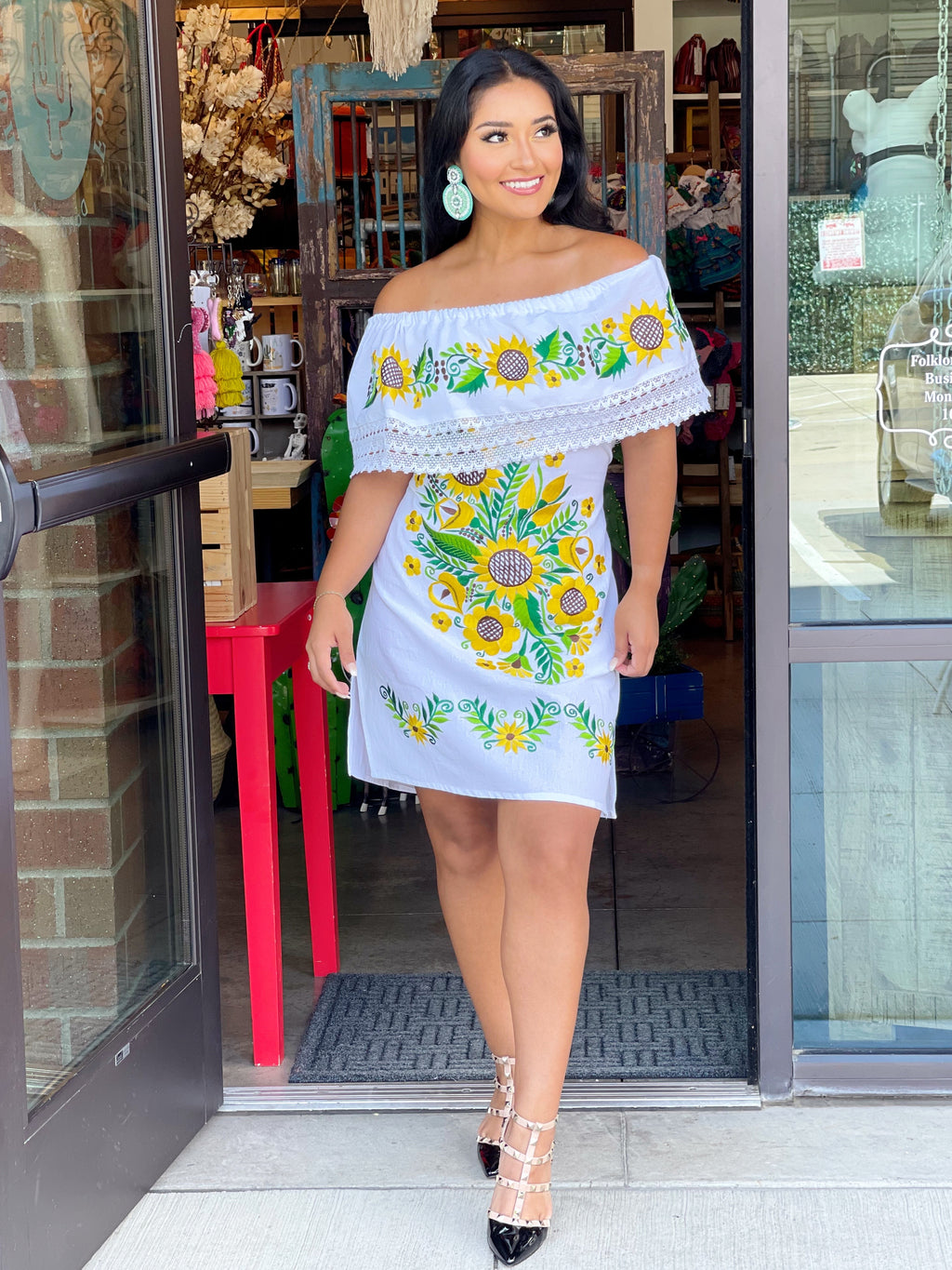 Paulina Off-Shoulder in White