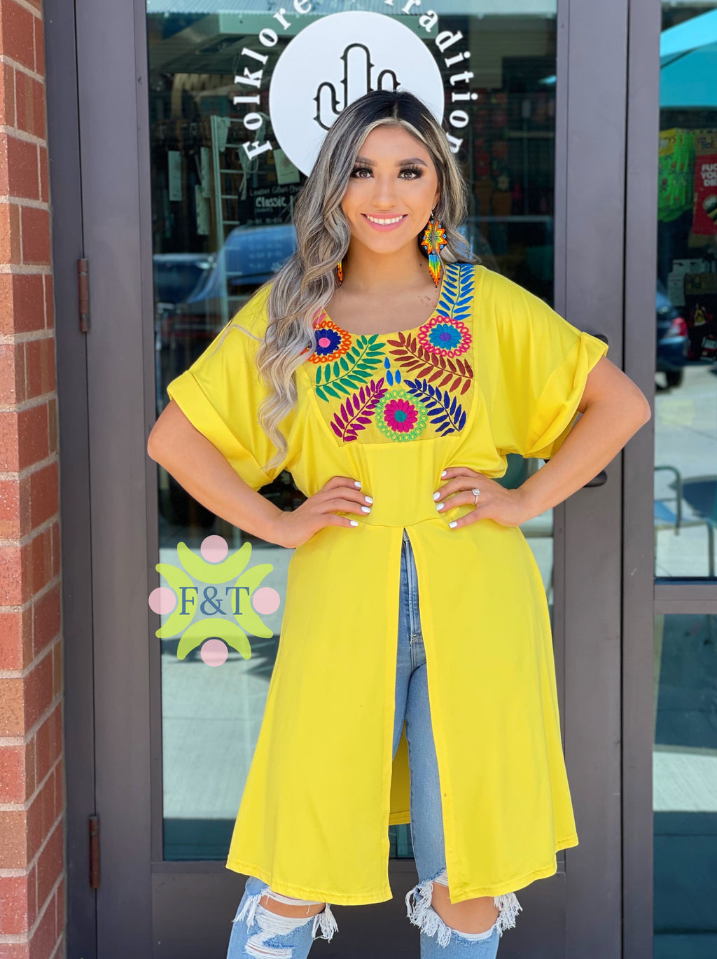 Rococo Tunic Top