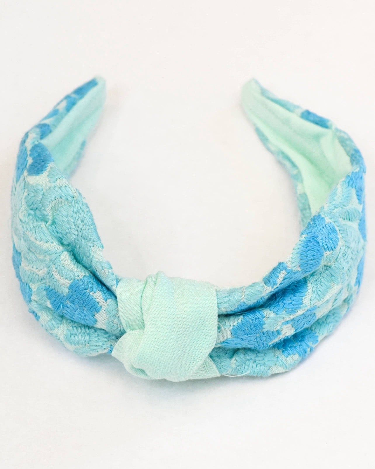 Aqua Knot Headband