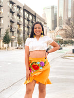 Ruffled Skirt