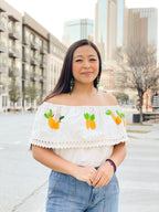 Lemon Lace Top