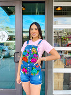 Demi Denim Overalls