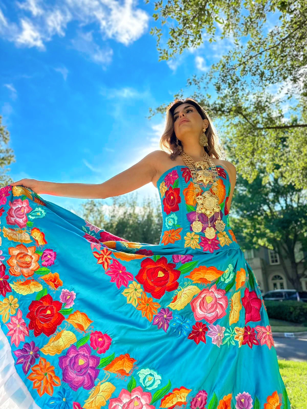 Teal Gypsy Wedding Dresses