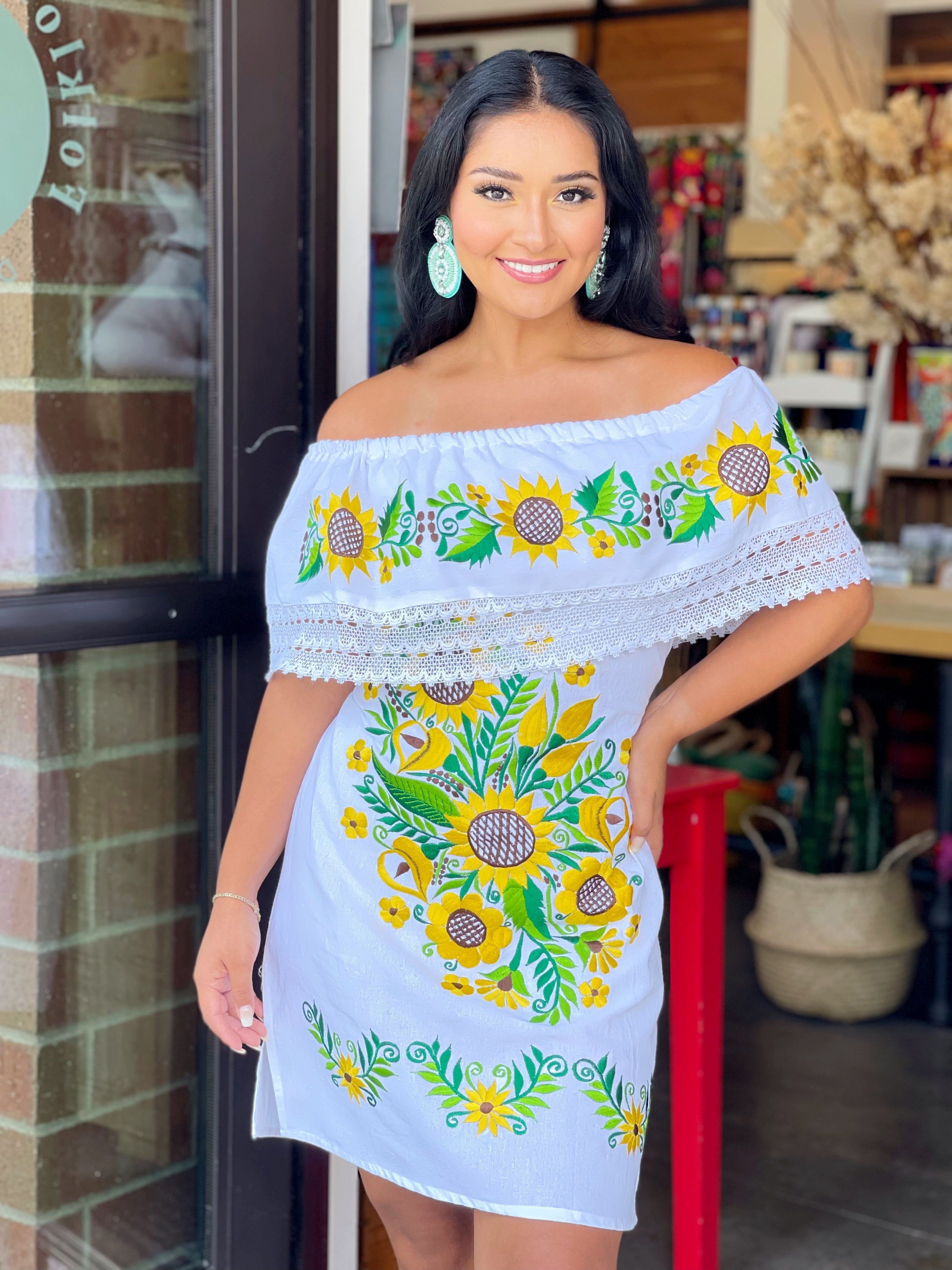 Paulina Off-Shoulder in White Folklore & Tradition Paulina Off-Shoulder in White Folklore & Tradition